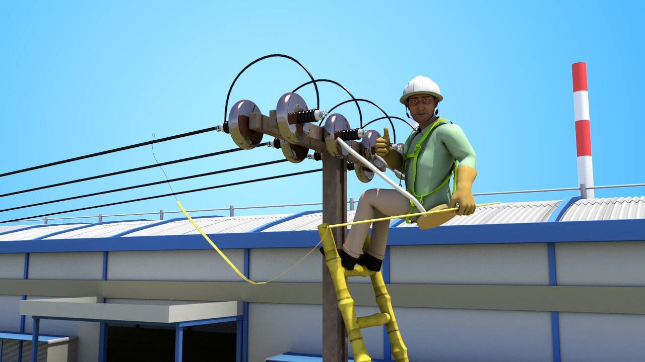 Industrial Safety 3D animation
