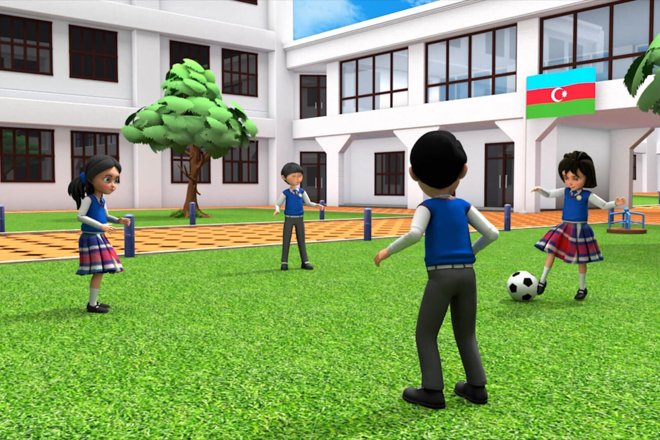 3D animation for deaf student
