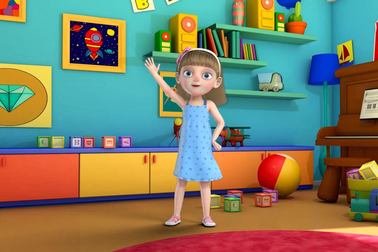 Cute Girl dance 3D Animation